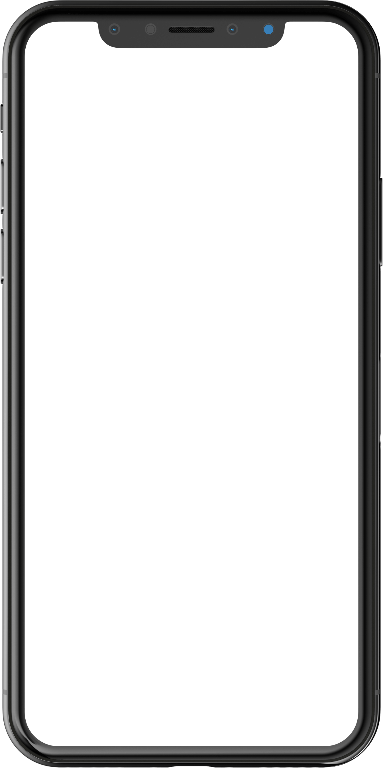 iPhone frame transparent